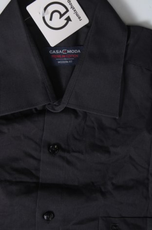Ανδρικό πουκάμισο Casa Moda, Μέγεθος L, Χρώμα Μαύρο, Τιμή 24,83 €