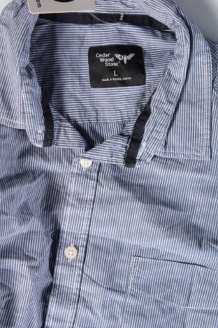Herrenhemd CedarWood State, Größe L, Farbe Blau, Preis € 4,44