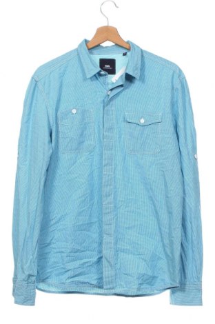 Ανδρικό πουκάμισο Clockhouse, Μέγεθος M, Χρώμα Μπλέ, Τιμή 3,59 €