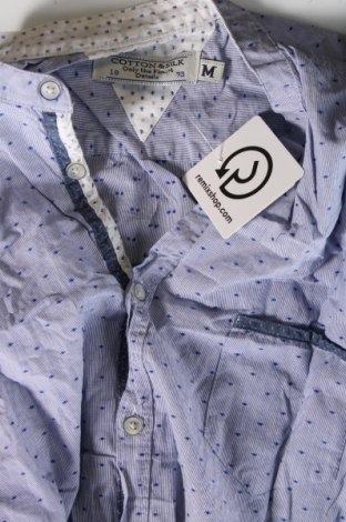 Pánská košile  Cotton&silk, Velikost M, Barva Modrá, Cena  97,00 Kč