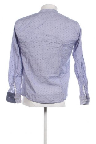 Herrenhemd Cotton&silk, Größe M, Farbe Blau, Preis 4,24 €