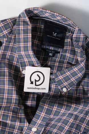 Ανδρικό πουκάμισο Crew Clothing Co., Μέγεθος XL, Χρώμα Πολύχρωμο, Τιμή 34,02 €