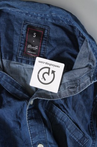 Ανδρικό πουκάμισο Denim Co., Μέγεθος S, Χρώμα Μπλέ, Τιμή 3,77 €