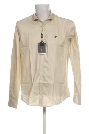 Ανδρικό πουκάμισο Denim Culture, Μέγεθος L, Χρώμα  Μπέζ, Τιμή 23,81 €