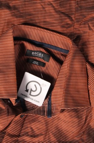 Мъжка риза Digel, Размер XL, Цвят Оранжев, Цена 13,60 лв.