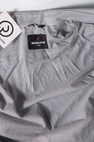 Ανδρικό πουκάμισο Drago&Rado, Μέγεθος M, Χρώμα Γκρί, Τιμή 6,38 €