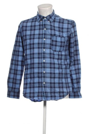 Ανδρικό πουκάμισο Dressmann, Μέγεθος L, Χρώμα Μπλέ, Τιμή 12,62 €