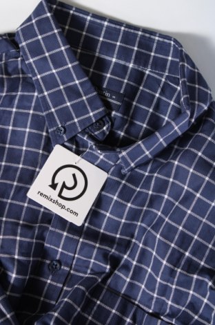 Ανδρικό πουκάμισο Dustin, Μέγεθος L, Χρώμα Μπλέ, Τιμή 7,57 €