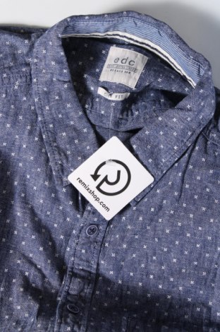 Ανδρικό πουκάμισο Edc By Esprit, Μέγεθος XL, Χρώμα Μπλέ, Τιμή 8,41 €