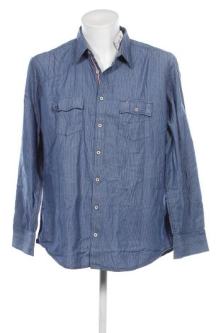 Ανδρικό πουκάμισο Engbers, Μέγεθος XXL, Χρώμα Μπλέ, Τιμή 22,45 €