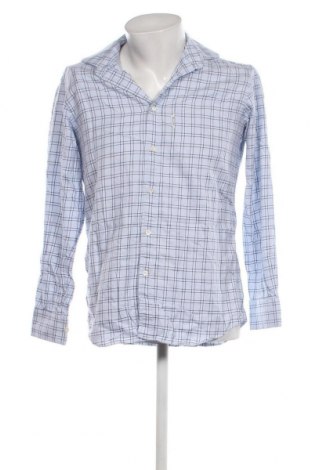 Ανδρικό πουκάμισο Faconnable, Μέγεθος S, Χρώμα Μπλέ, Τιμή 42,33 €