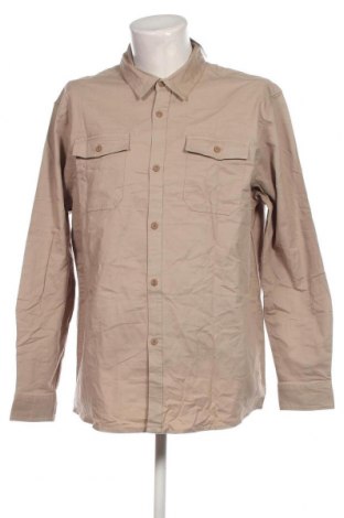 Ανδρικό πουκάμισο Force, Μέγεθος XL, Χρώμα  Μπέζ, Τιμή 9,87 €