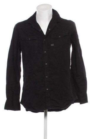 Ανδρικό πουκάμισο G-Star Raw, Μέγεθος L, Χρώμα Μαύρο, Τιμή 44,07 €