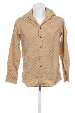 Ανδρικό πουκάμισο H&M, Μέγεθος M, Χρώμα  Μπέζ, Τιμή 3,59 €
