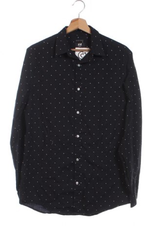 Ανδρικό πουκάμισο H&M, Μέγεθος S, Χρώμα Μπλέ, Τιμή 8,97 €