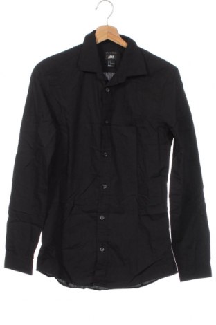 Herrenhemd H&M, Größe S, Farbe Schwarz, Preis 9,08 €