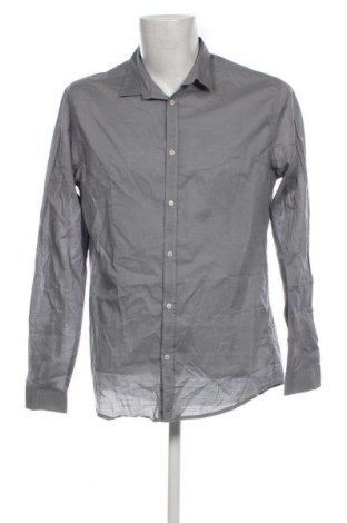 Herrenhemd H&M, Größe L, Farbe Grau, Preis 9,00 €