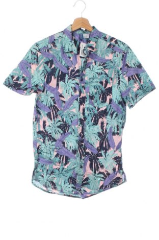 Ανδρικό πουκάμισο H&M Divided, Μέγεθος XS, Χρώμα Πολύχρωμο, Τιμή 17,00 €