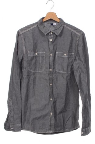 Herrenhemd H&M Divided, Größe S, Farbe Grau, Preis 10,09 €