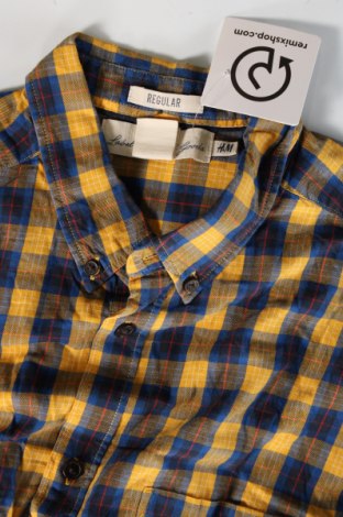 Ανδρικό πουκάμισο H&M L.O.G.G., Μέγεθος L, Χρώμα Πολύχρωμο, Τιμή 3,77 €