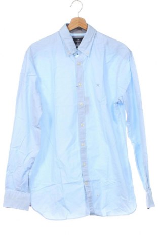 Ανδρικό πουκάμισο Hackett, Μέγεθος M, Χρώμα Μπλέ, Τιμή 45,64 €