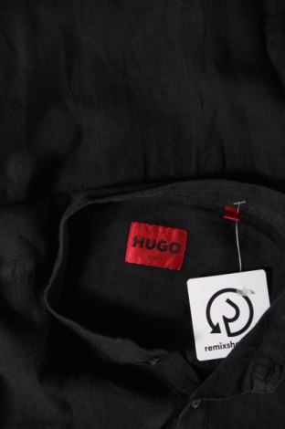 Мъжка риза Hugo Boss, Размер XXL, Цвят Черен, Цена 216,00 лв.