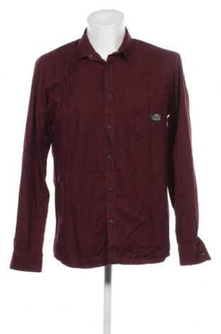 Herrenhemd Jack & Jones, Größe XL, Farbe Rot, Preis 7,81 €