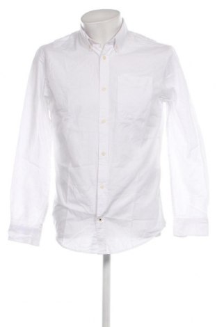 Ανδρικό πουκάμισο Jack & Jones, Μέγεθος M, Χρώμα Λευκό, Τιμή 23,81 €