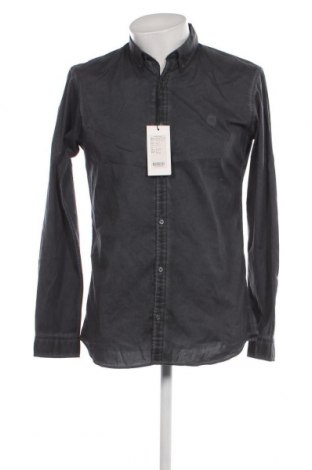Ανδρικό πουκάμισο Jack & Jones, Μέγεθος L, Χρώμα Μπλέ, Τιμή 18,91 €