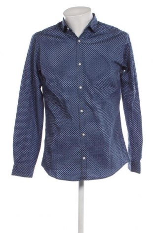 Ανδρικό πουκάμισο Jack & Jones PREMIUM, Μέγεθος L, Χρώμα Μπλέ, Τιμή 10,20 €