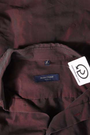 Herrenhemd Jean Chatel, Größe M, Farbe Braun, Preis € 27,67