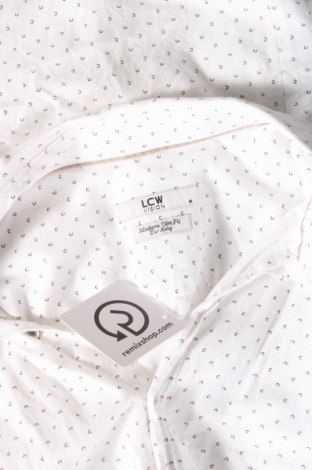 Ανδρικό πουκάμισο LCW, Μέγεθος M, Χρώμα Λευκό, Τιμή 8,01 €