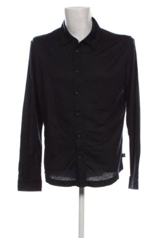 Ανδρικό πουκάμισο Lab Pal Zileri, Μέγεθος L, Χρώμα Μαύρο, Τιμή 111,34 €