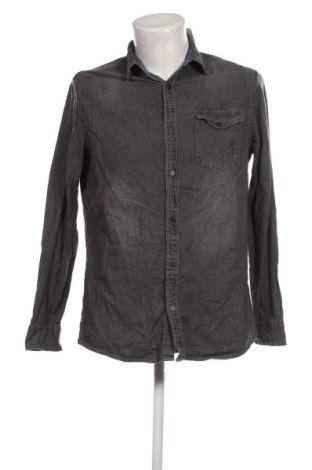 Herrenhemd Livergy, Größe M, Farbe Grau, Preis € 4,04