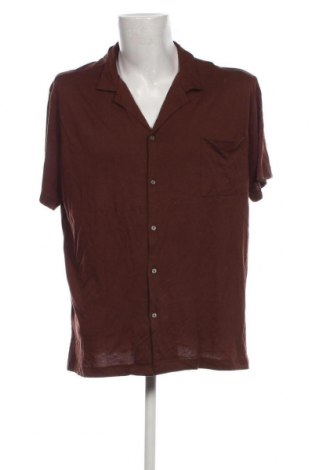 Ανδρικό πουκάμισο Mango, Μέγεθος XXL, Χρώμα Καφέ, Τιμή 11,57 €