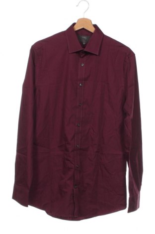 Ανδρικό πουκάμισο Marks & Spencer, Μέγεθος M, Χρώμα Κόκκινο, Τιμή 16,70 €