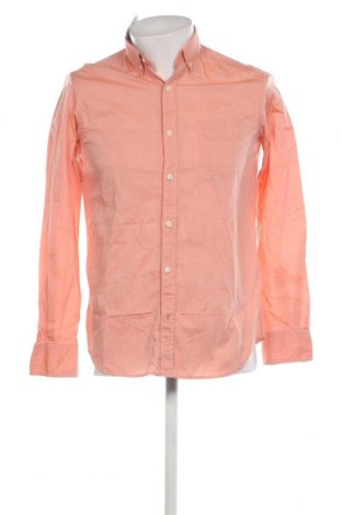 Ανδρικό πουκάμισο Massimo Dutti, Μέγεθος S, Χρώμα Πορτοκαλί, Τιμή 66,07 €
