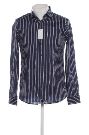 Мъжка риза Michael Kors, Размер M, Цвят Син, Цена 216,00 лв.