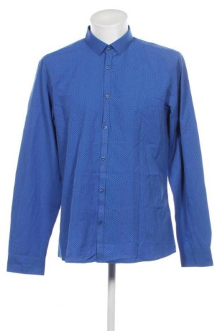 Herrenhemd Monton, Größe XL, Farbe Blau, Preis 14,20 €