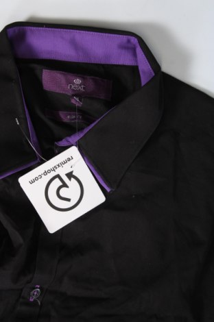 Herrenhemd Next, Größe S, Farbe Schwarz, Preis 4,73 €