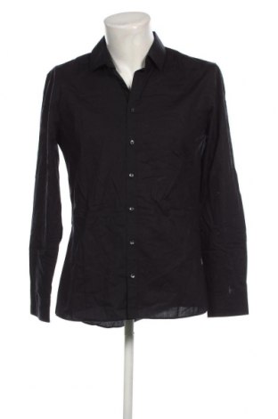 Ανδρικό πουκάμισο Olymp, Μέγεθος L, Χρώμα Μαύρο, Τιμή 32,32 €