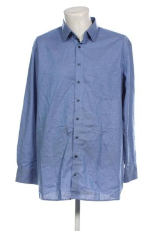 Ανδρικό πουκάμισο Olymp, Μέγεθος XXL, Χρώμα Μπλέ, Τιμή 32,32 €