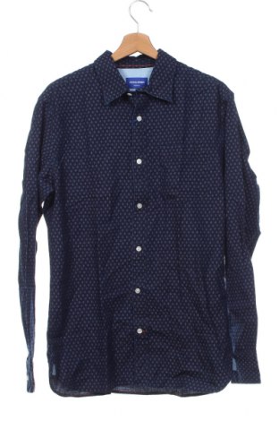 Herrenhemd Originals By Jack & Jones, Größe M, Farbe Blau, Preis € 15,88