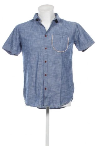 Ανδρικό πουκάμισο Originals By Jack & Jones, Μέγεθος L, Χρώμα Μπλέ, Τιμή 23,81 €