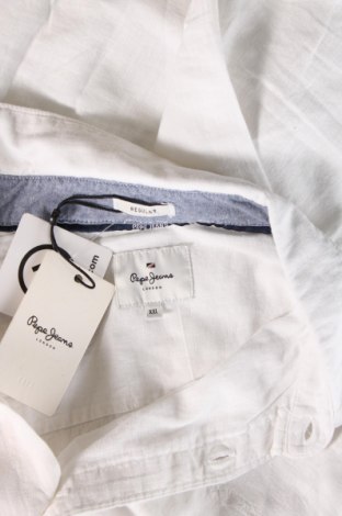 Herrenhemd Pepe Jeans, Größe XL, Farbe Weiß, Preis 44,54 €