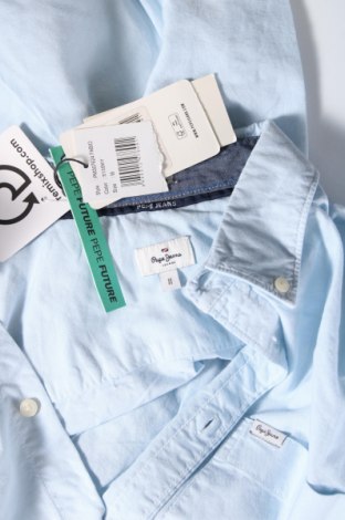 Herrenhemd Pepe Jeans, Größe M, Farbe Blau, Preis 21,09 €