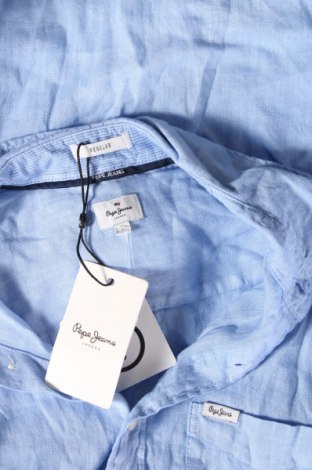 Męska koszula Pepe Jeans, Rozmiar S, Kolor Niebieski, Cena 132,21 zł