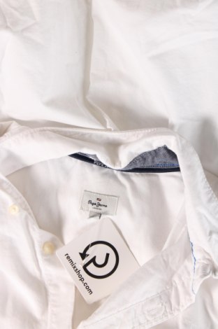 Мъжка риза Pepe Jeans, Размер S, Цвят Бял, Цена 124,00 лв.