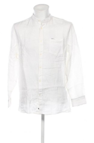 Мъжка риза Pepe Jeans, Размер XL, Цвят Бял, Цена 124,00 лв.