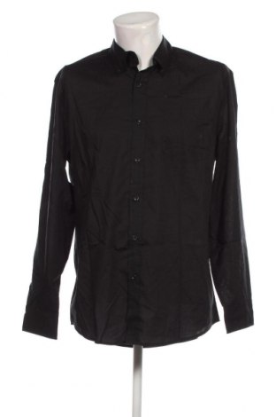 Ανδρικό πουκάμισο Portonova, Μέγεθος L, Χρώμα Μαύρο, Τιμή 8,07 €